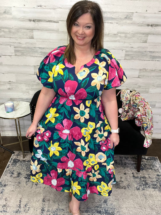 Leave 'Em Stunned Dress*size medium ~FINAL SALE