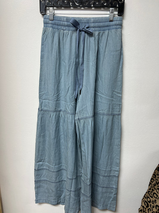 Washed Chambray Pants
