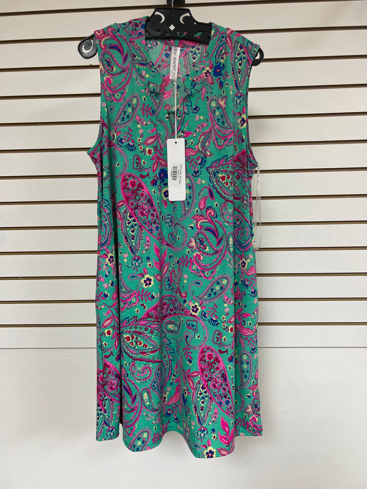 Tank Dress, Emerald