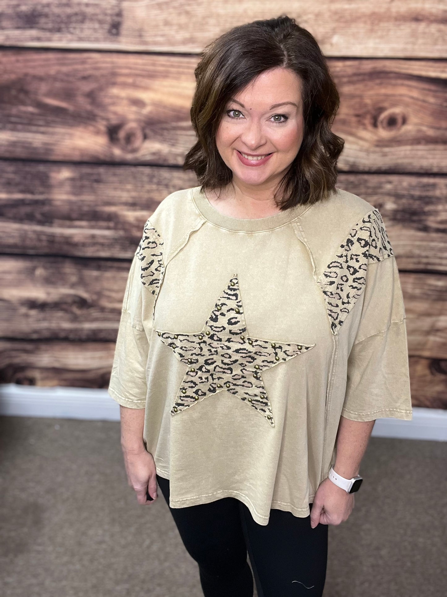 Star Pullover, Mocha