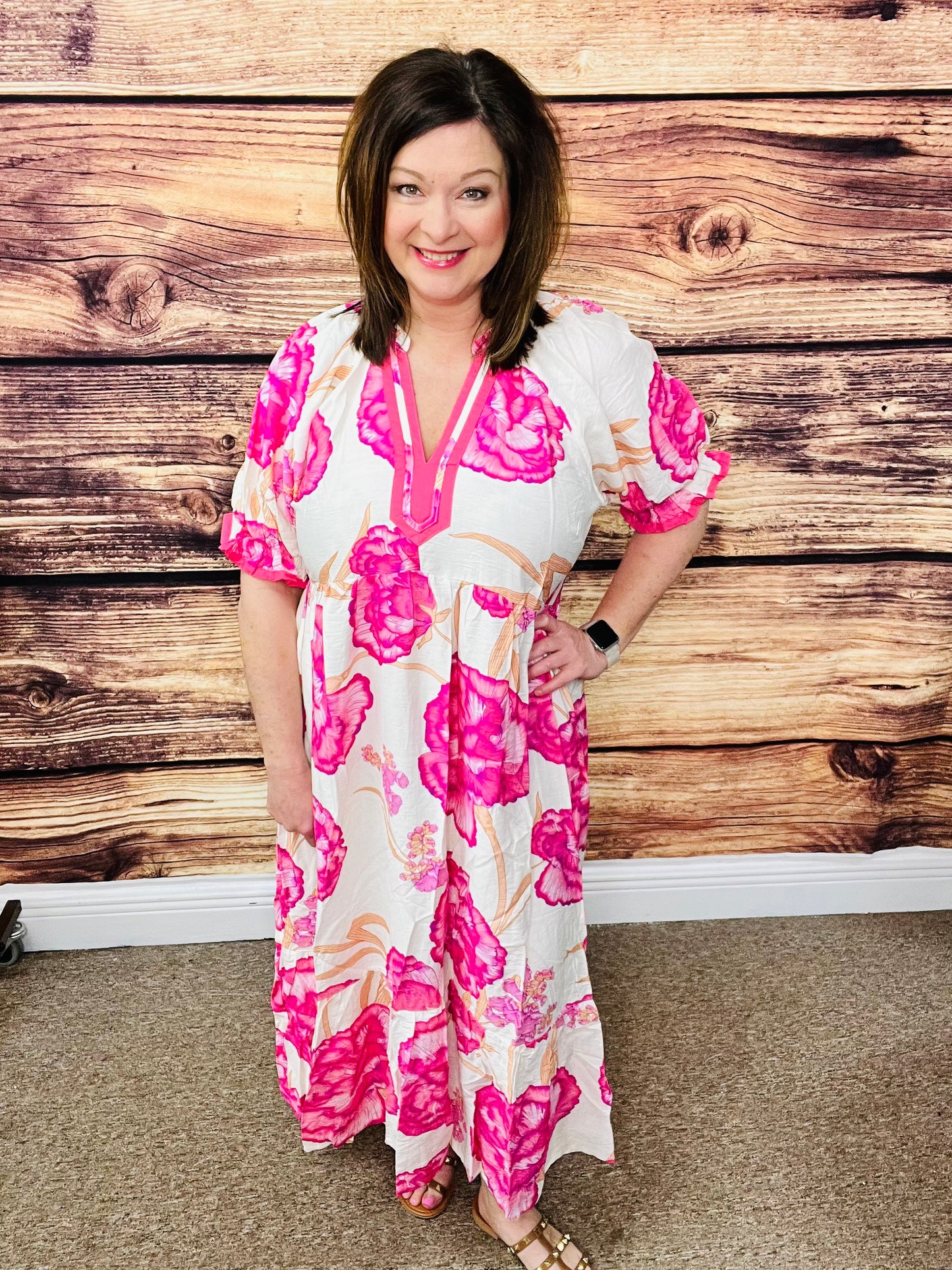 The Eleanor Floral Maxi Dress