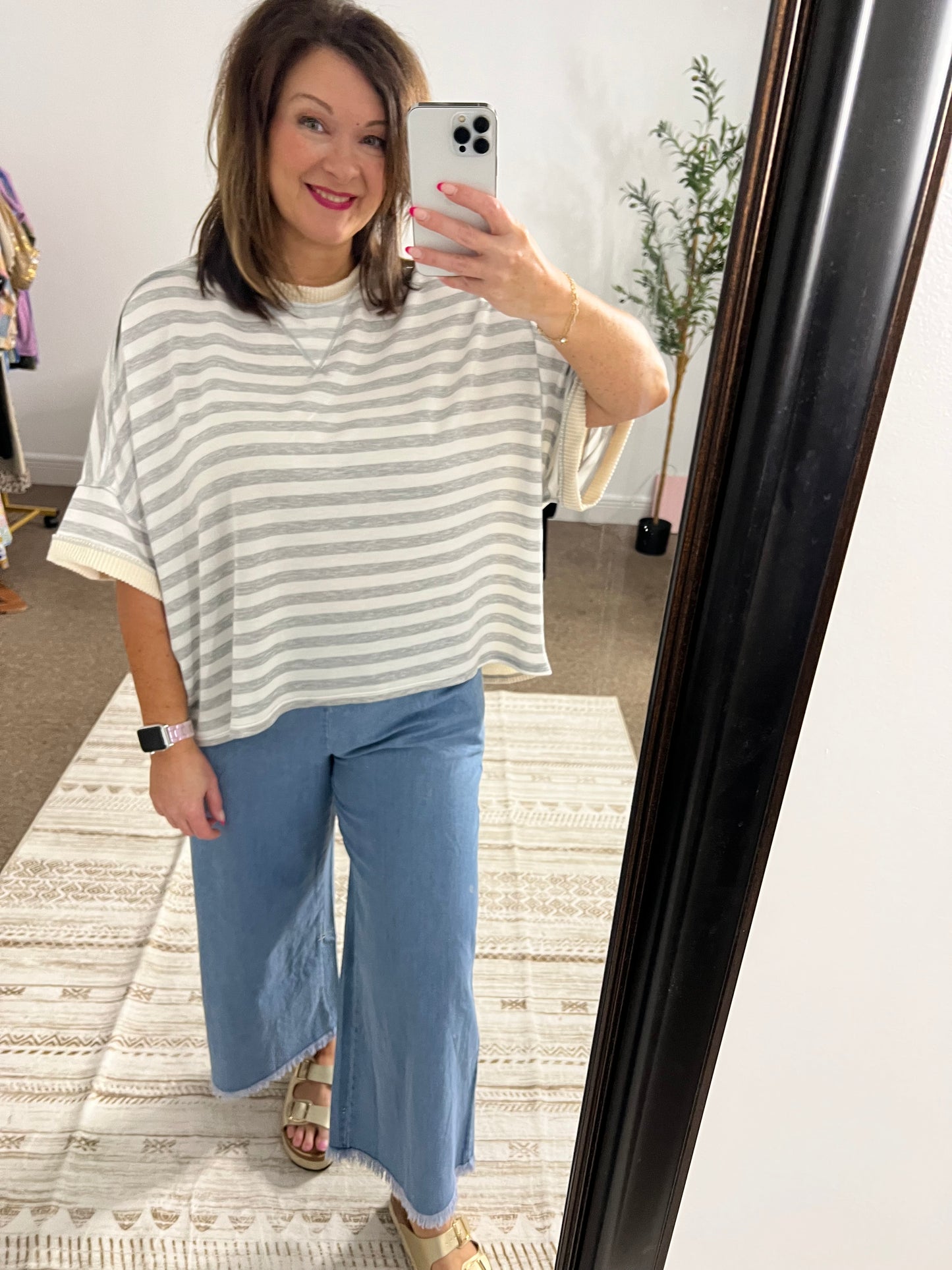 Modern Comfort Stripe Pullover