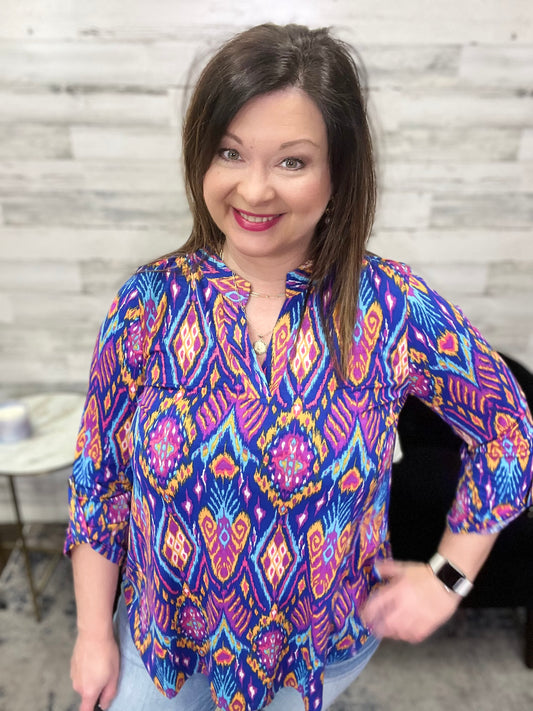 Perfect Night Top*size large only*~FINAL SALE