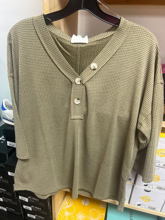 Gotta Let You Go Top, Light Olive