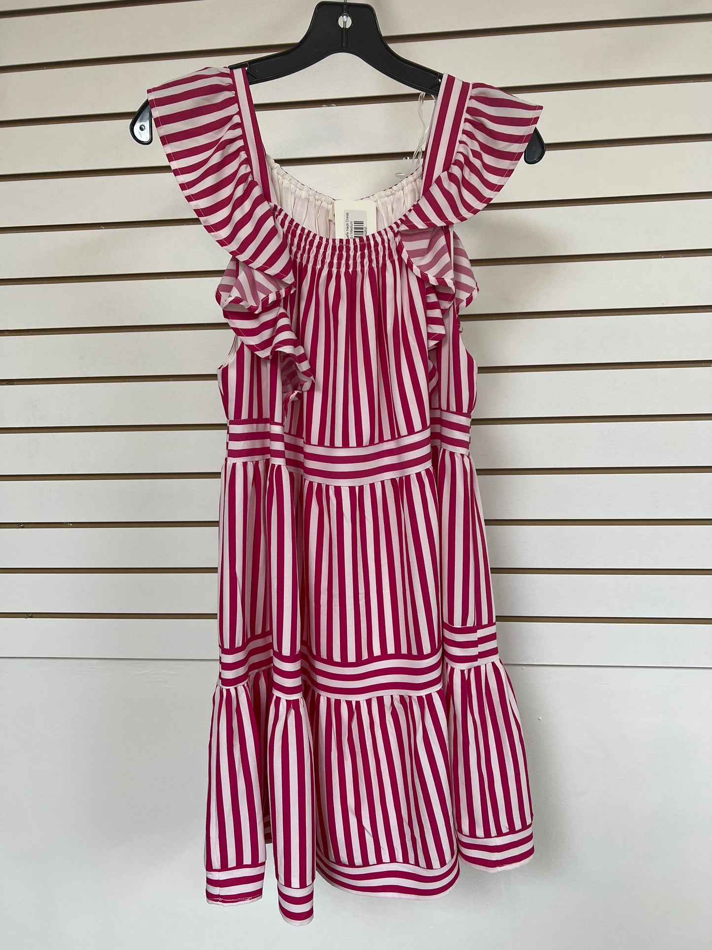 Striped Square Neck Dress