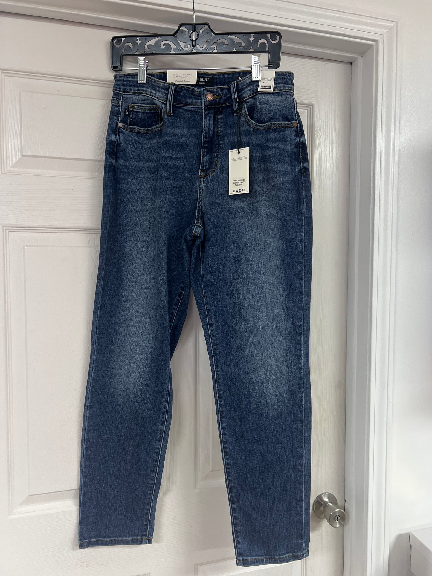 Judy Blue: Your Time Is Up Jeans, Dark Denim