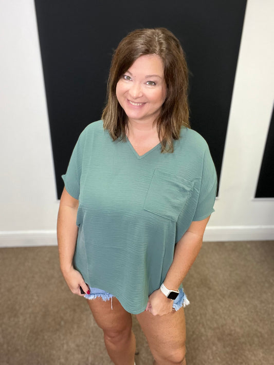 Air Flow Top, Ash Jade