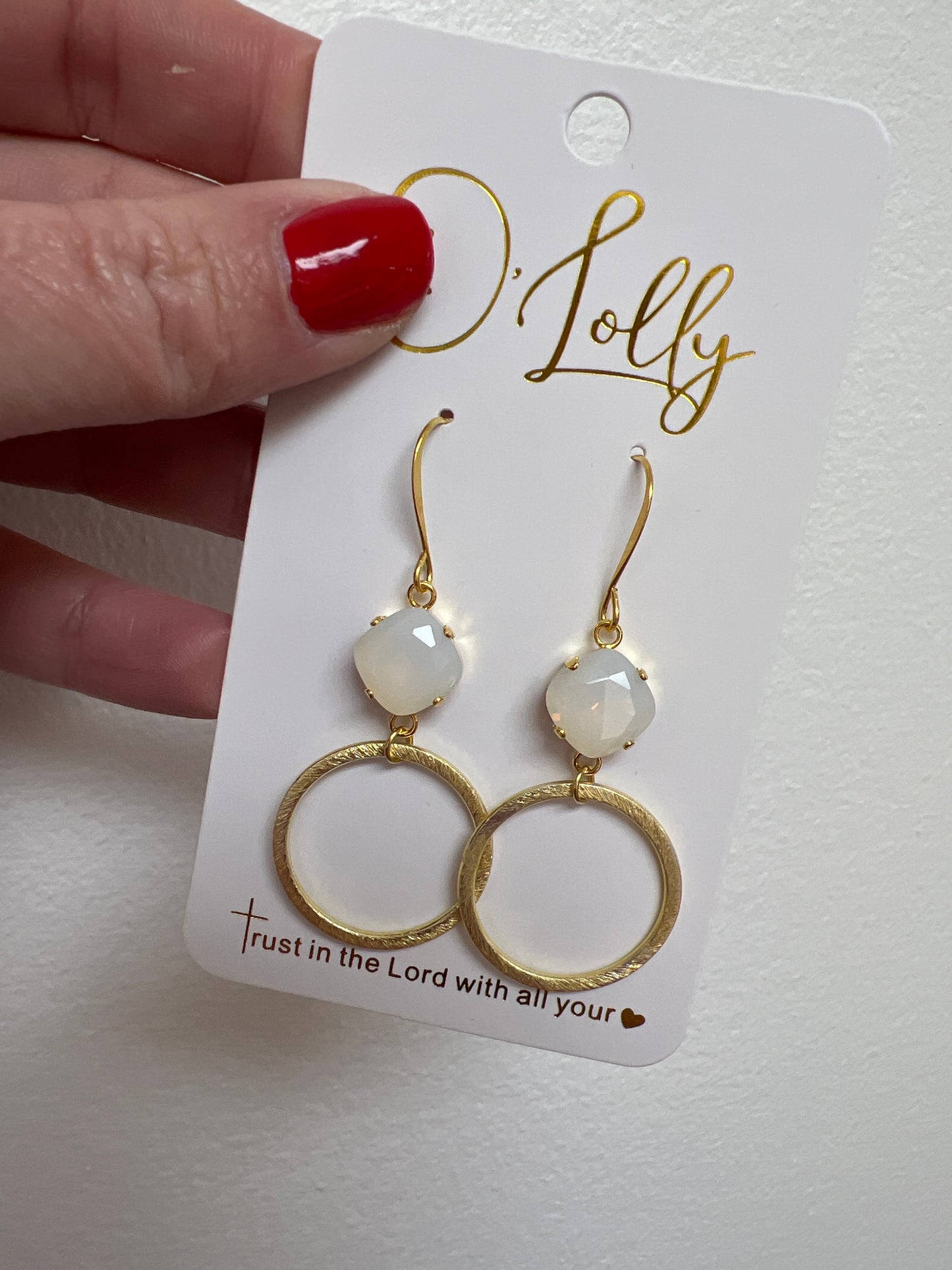 Opal Earrings