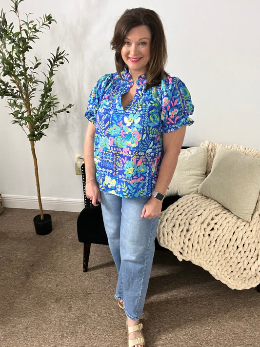 Midnight Garden Top