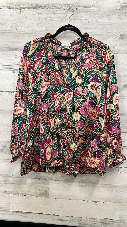 As Time Flies Blouse~FINAL SALE~SIZE SMALL ONLY