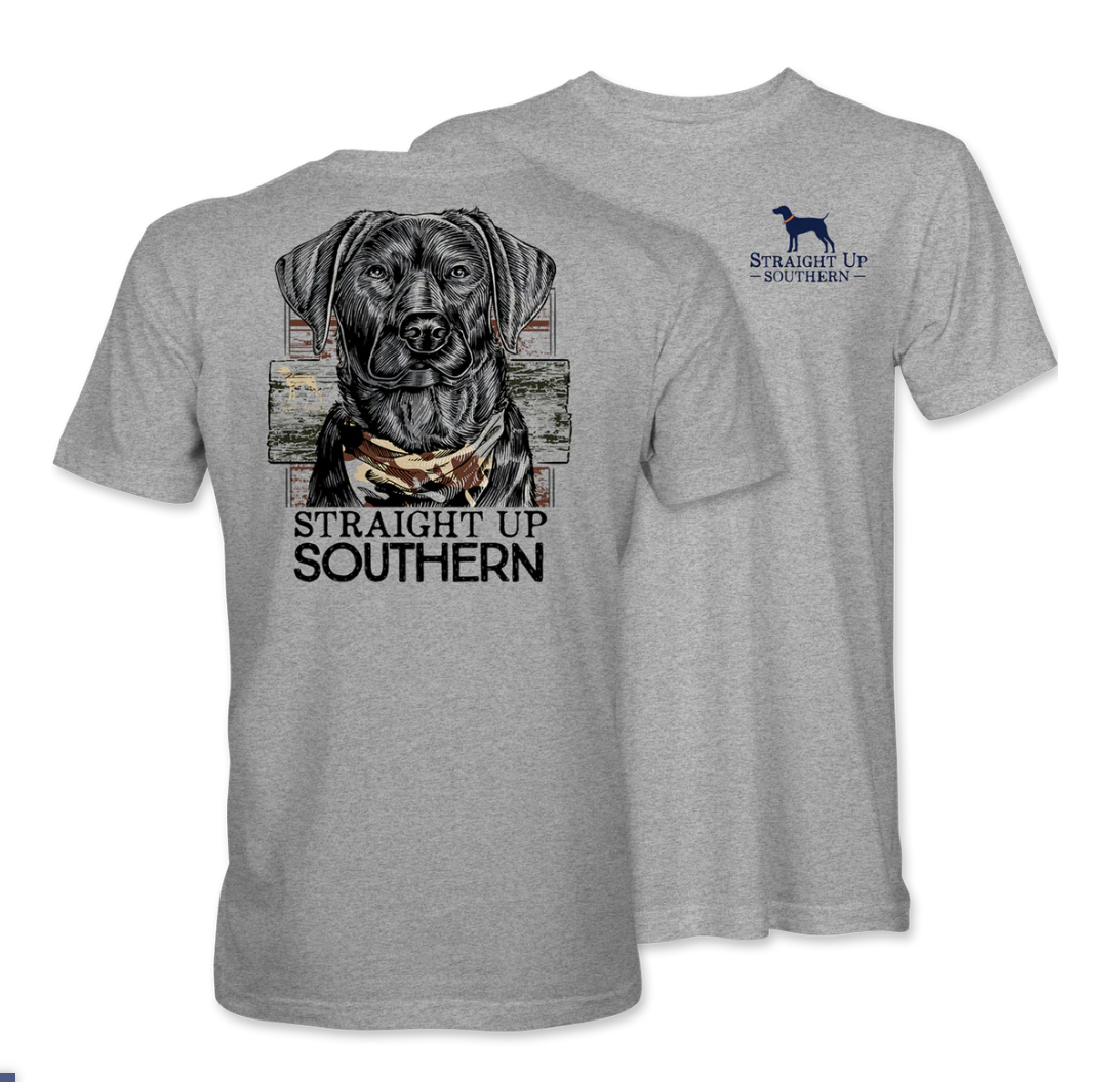 Straight up Southern "Camo Lab" Youth Size