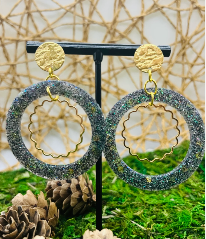 Fall in Blue Earrings