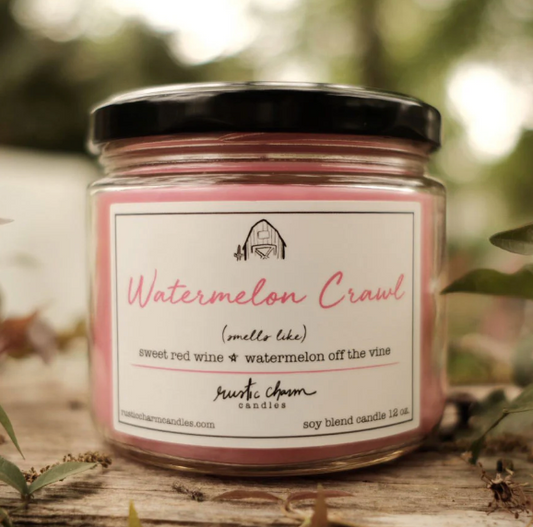 Watermelon Crawl Candle