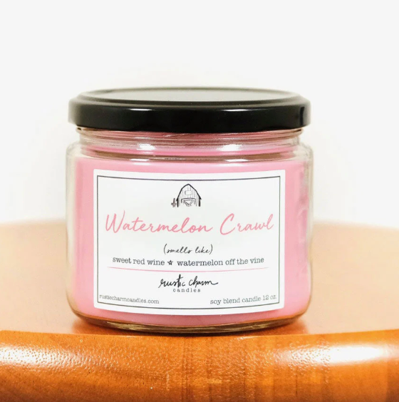 Watermelon Crawl Candle