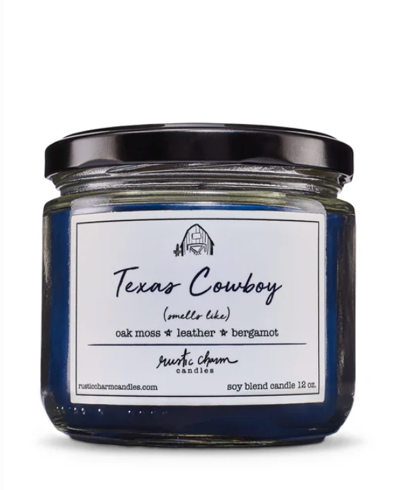 Texas Cowboy Candle