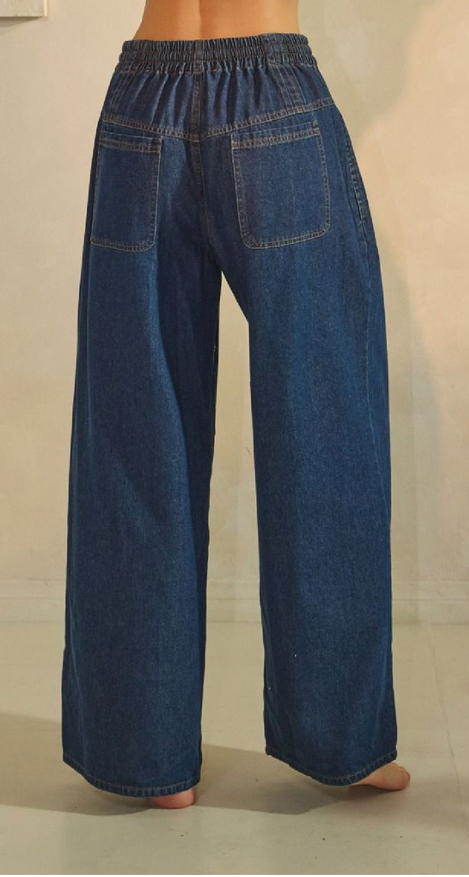 IP18454-Washed Dark Denim