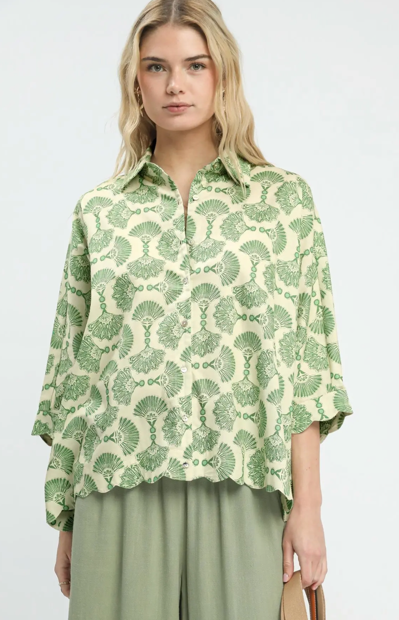 Sage & Sea Top