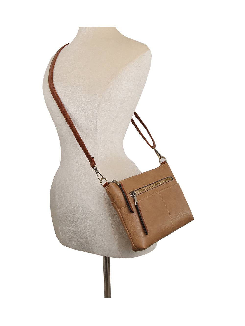Front Pocket Slim Crossbody Bag