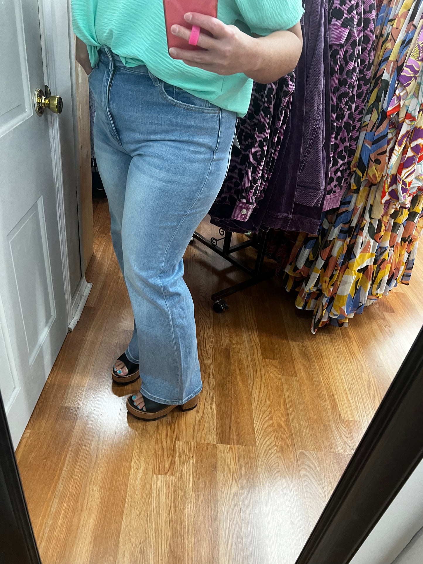 90's Vintage Flare Jeans