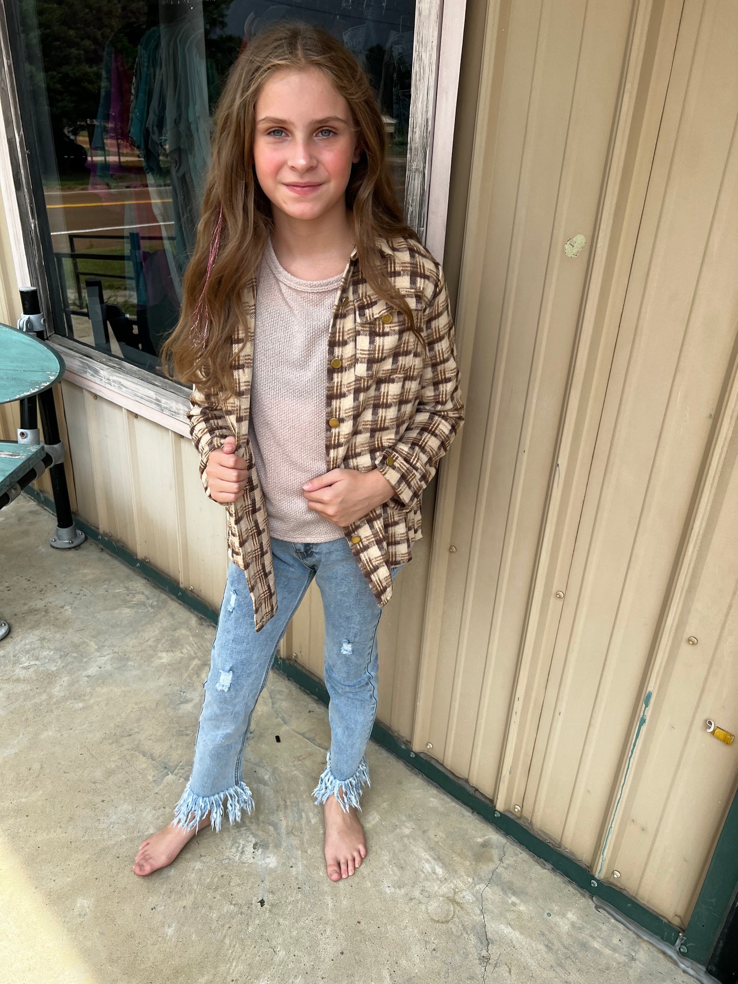 Girls Autumn Sunset Top