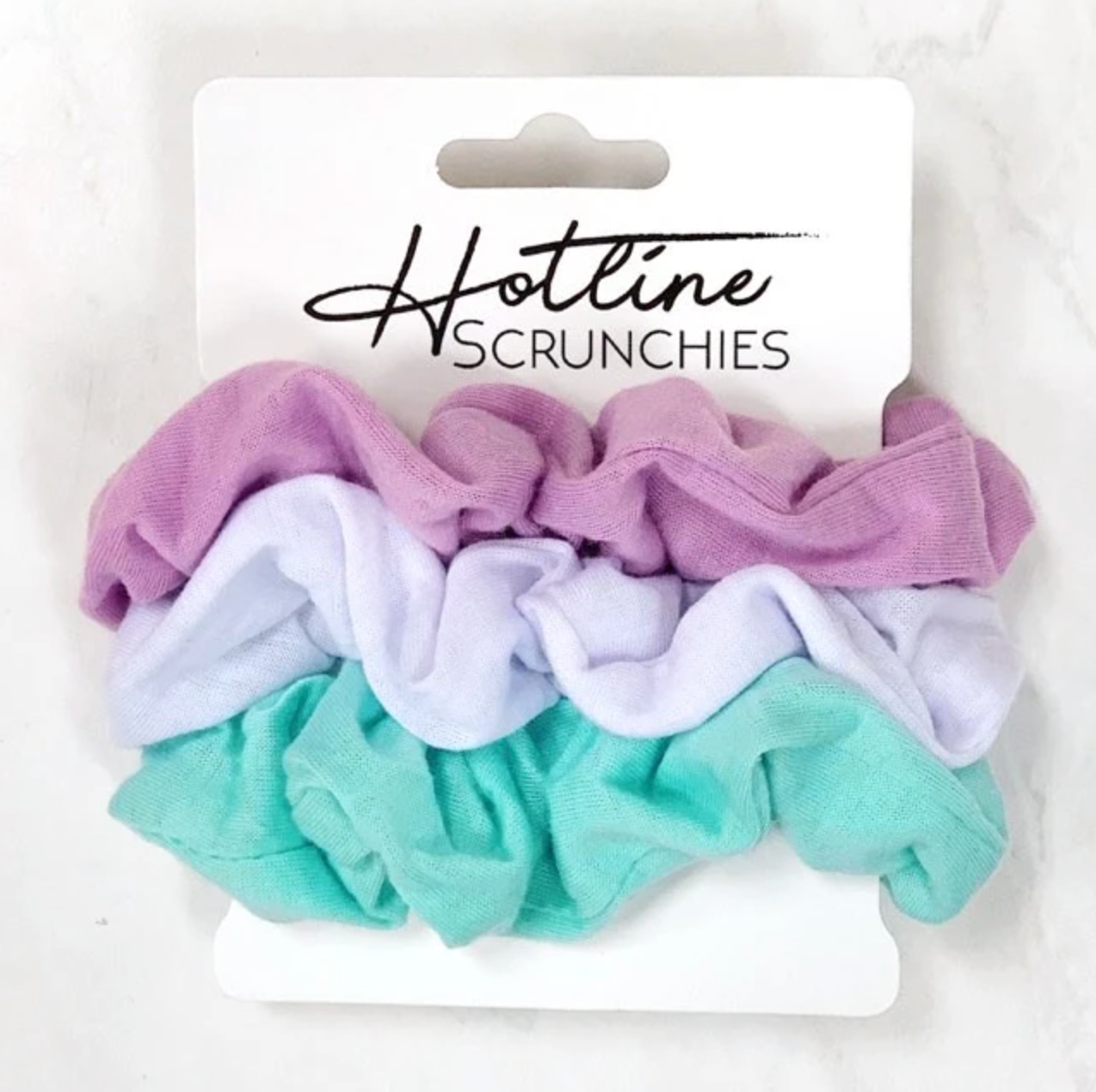 Retro Comfy Tee Scrunchie Set