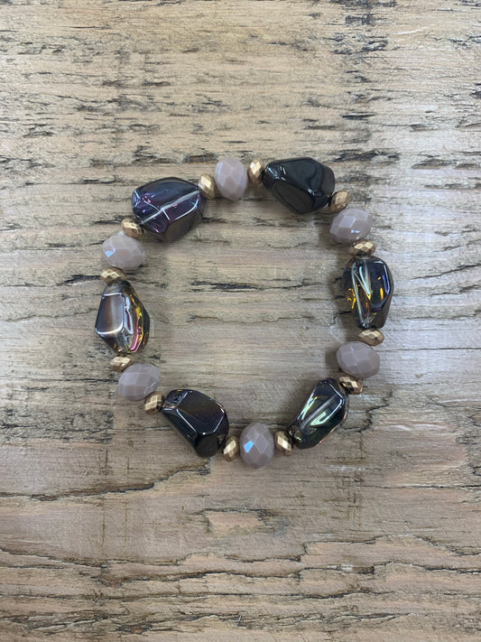 Crystal Beads Stretch Bracelet