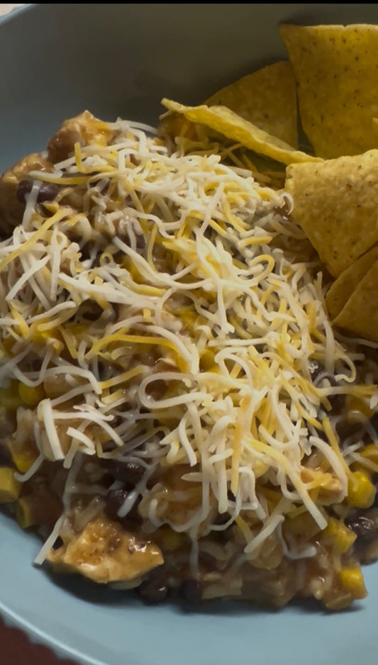Instant Pot Chicken Burrito Bowls