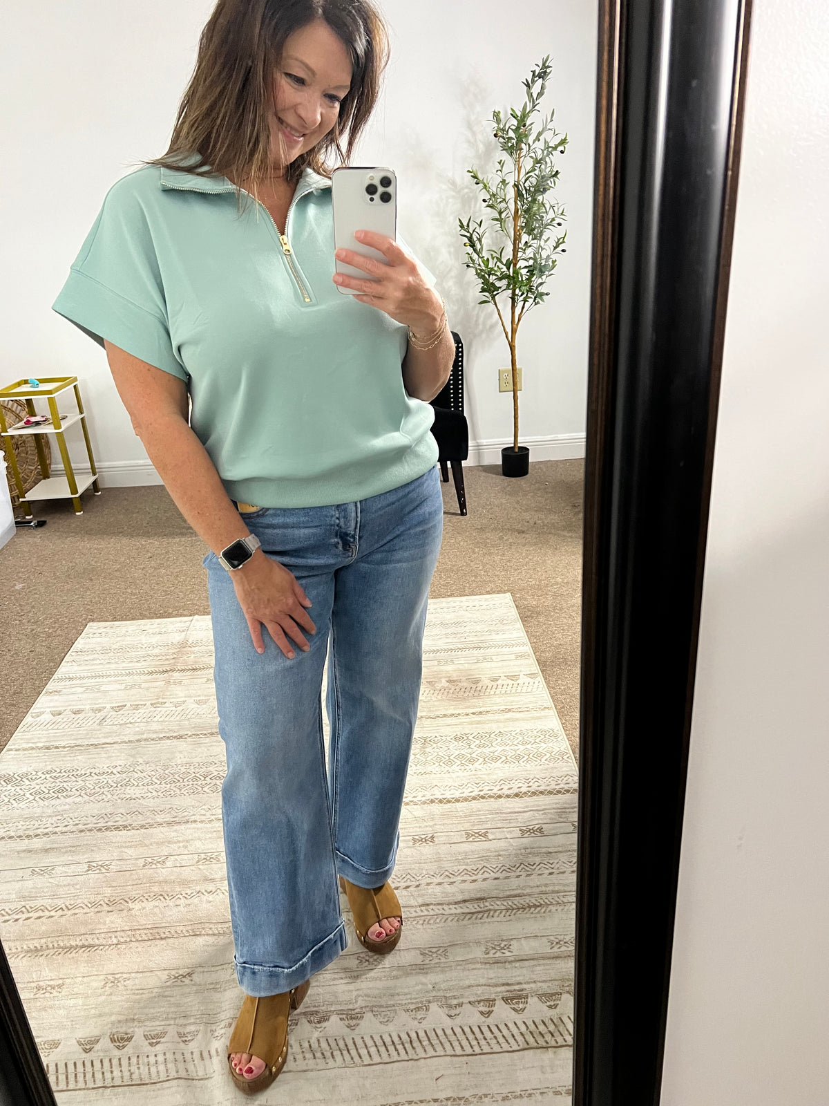 On the Go Scuba Pullover