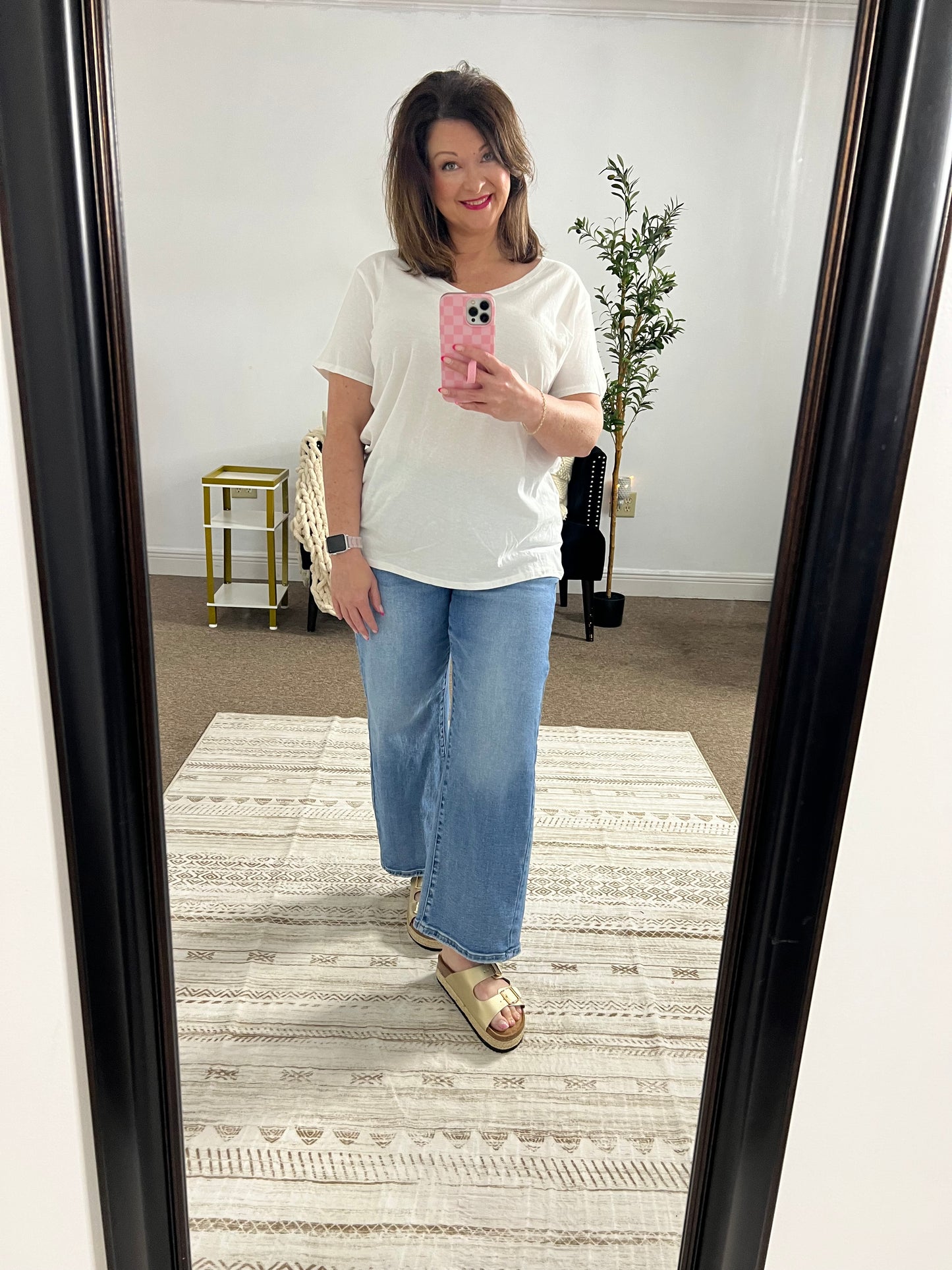 Throw-On & Go V-Neck Top
