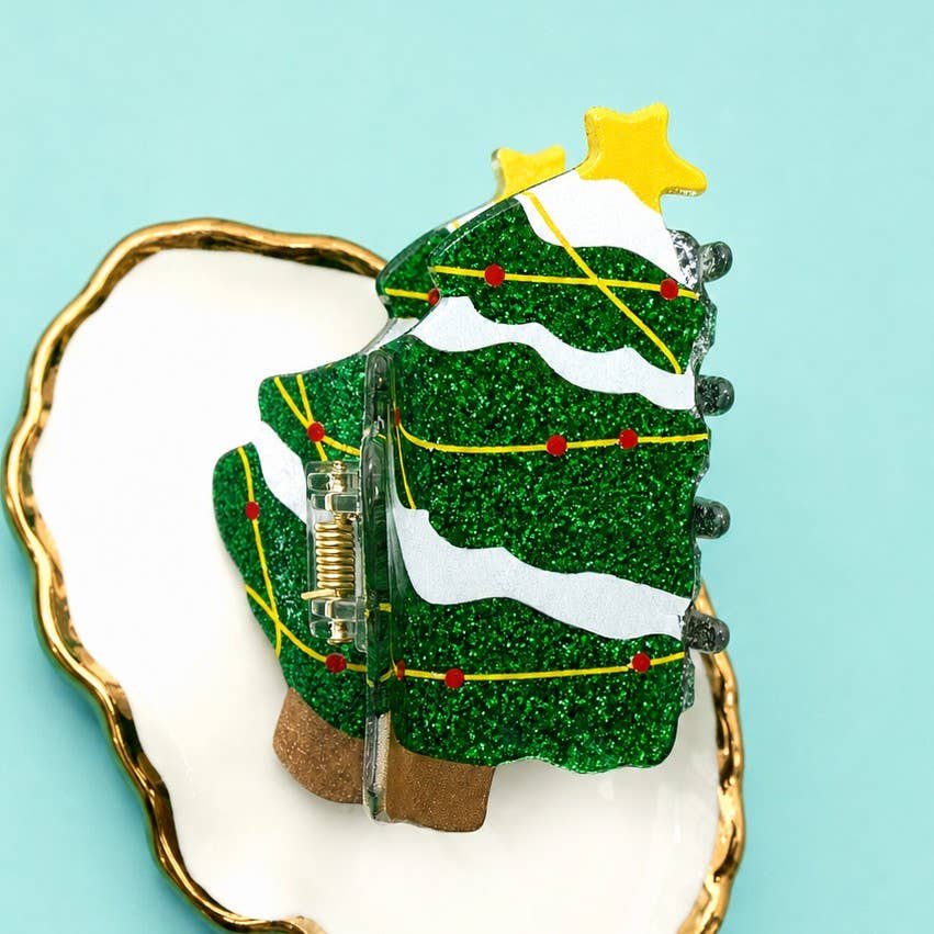 Making Spirits Bright Hair Claw