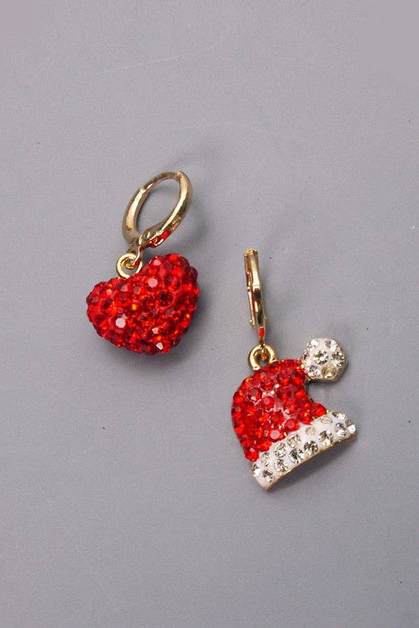 Santa Baby Mini Hoops