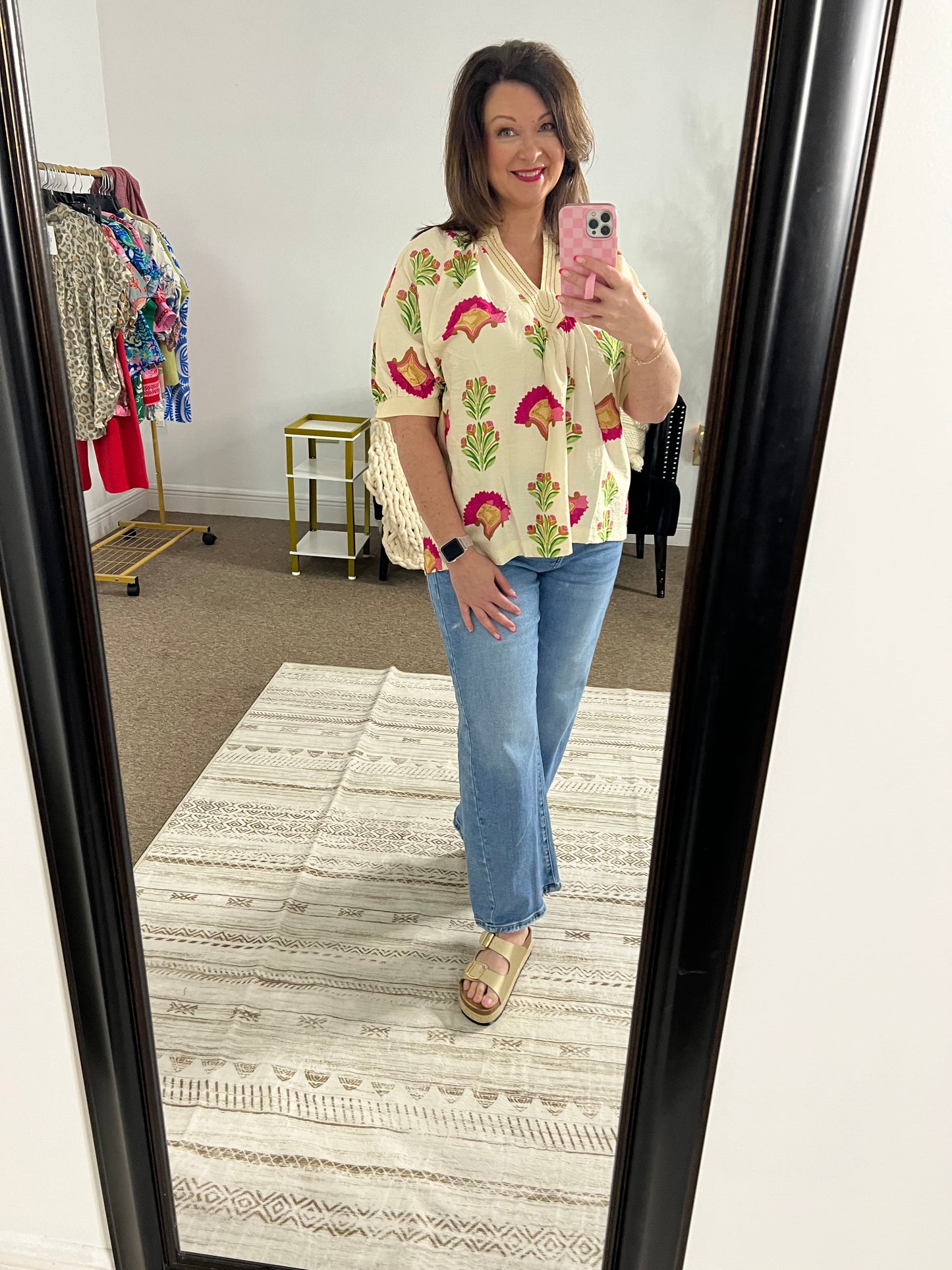 Southern Bloom Top