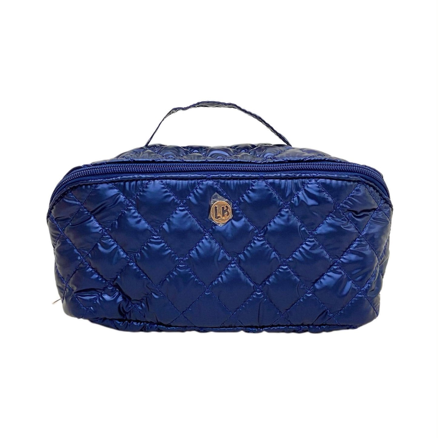 Cosmetic Diamond Makeup Bag GlamZip Sapphire