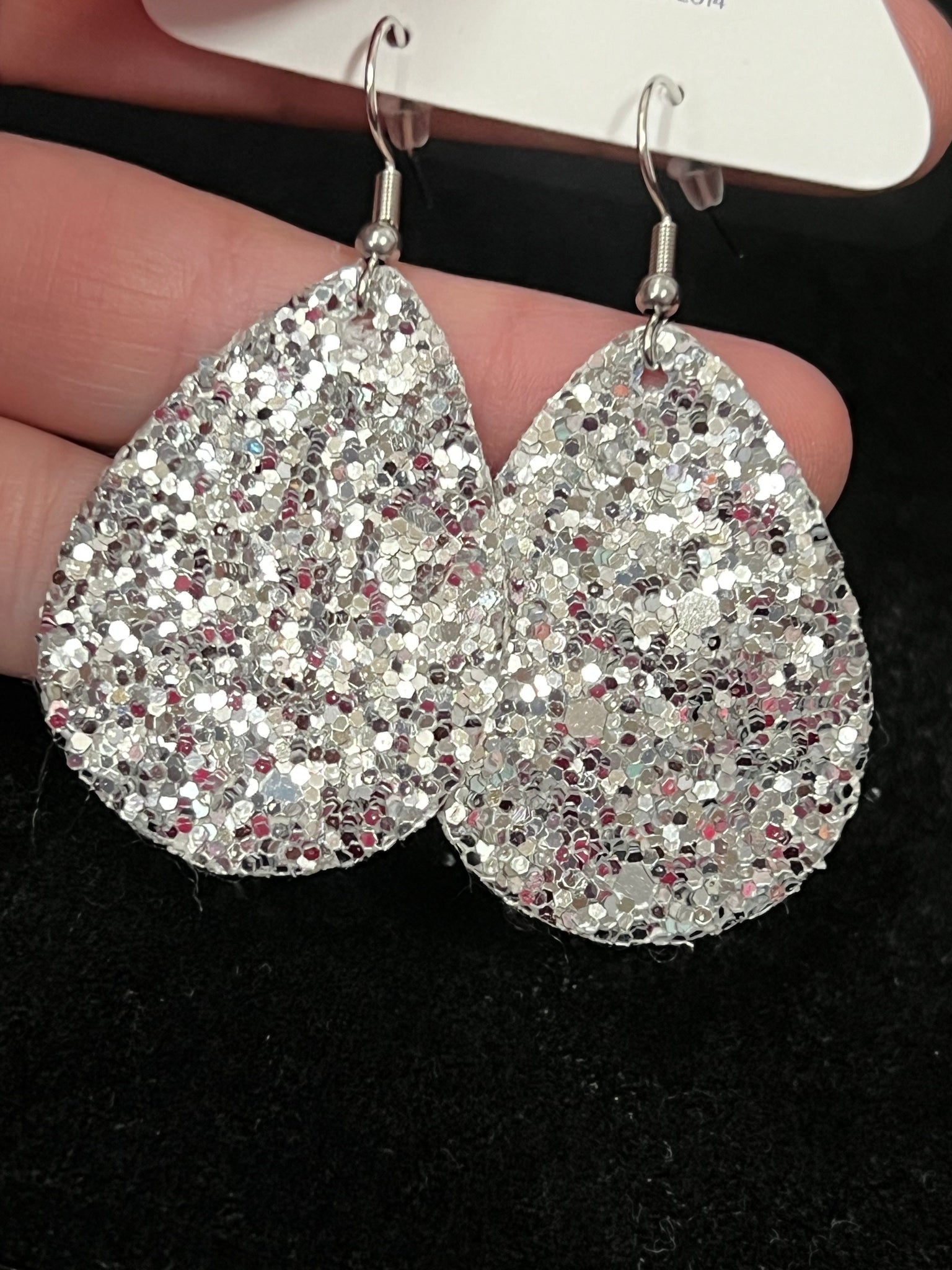 Christmas Glitter Mini Drop Earrings