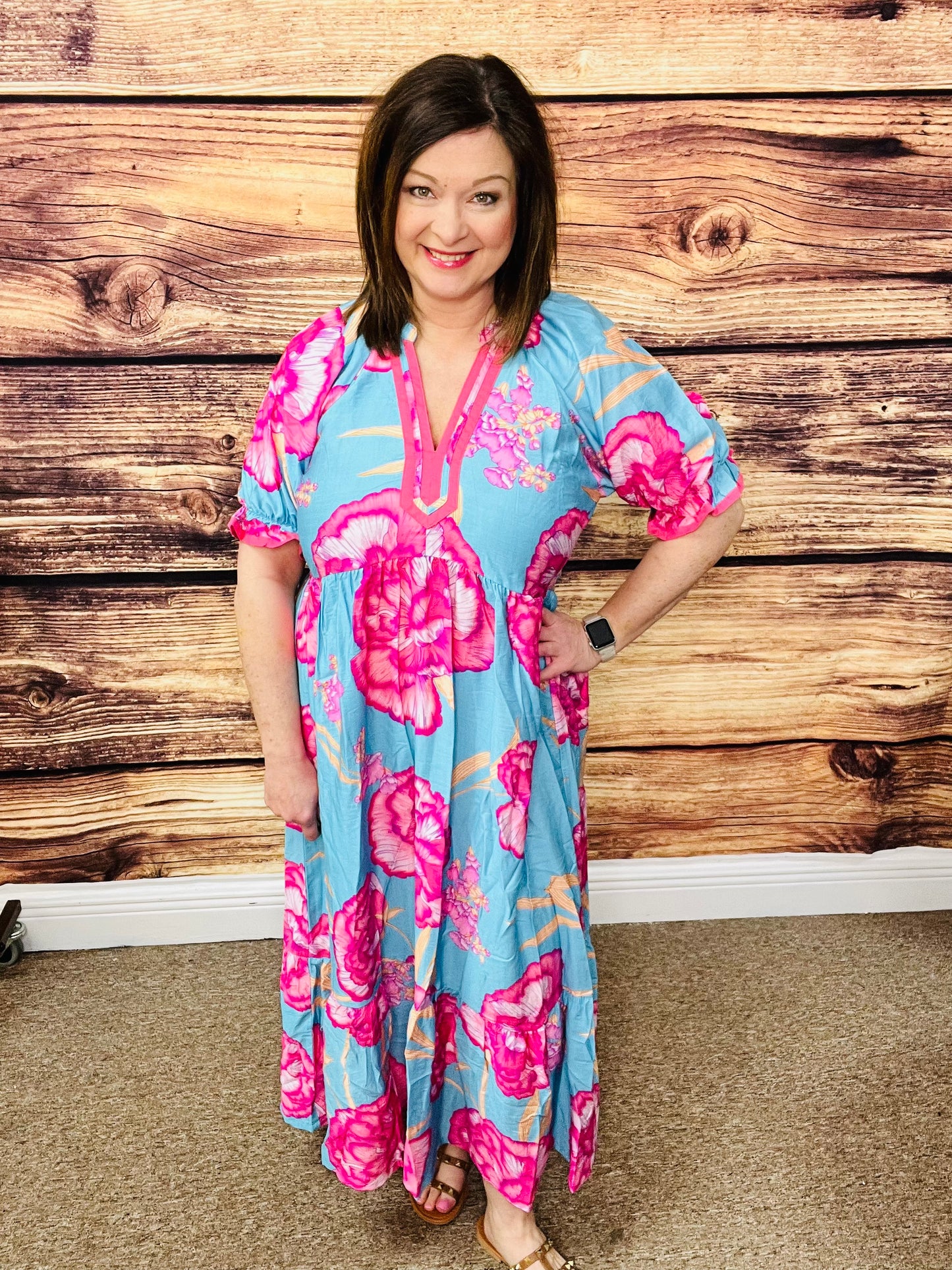 The Eleanor Floral Maxi Dress