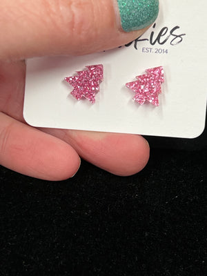 Christmas Tree Stud Earrings