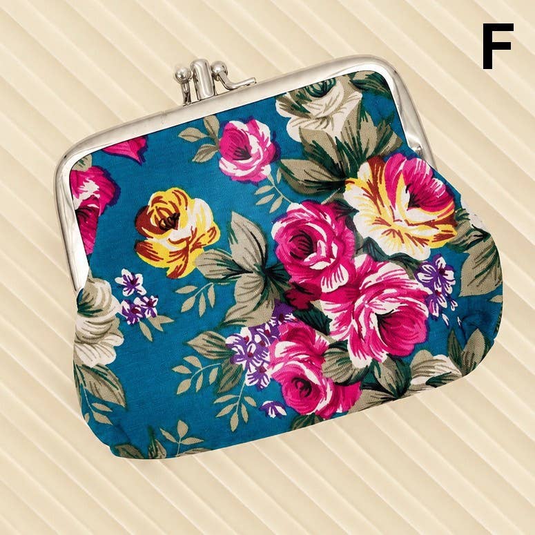 The Vintage Bloom Coin Purse