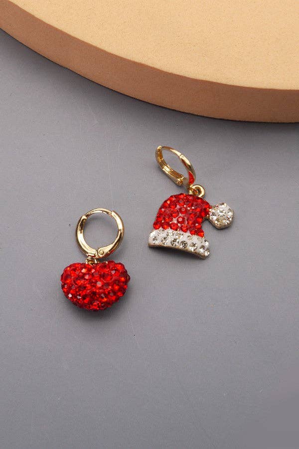 Santa Baby Mini Hoops