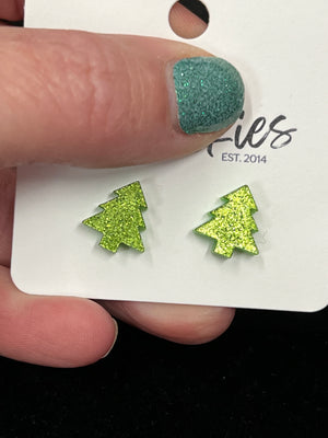 Christmas Tree Stud Earrings