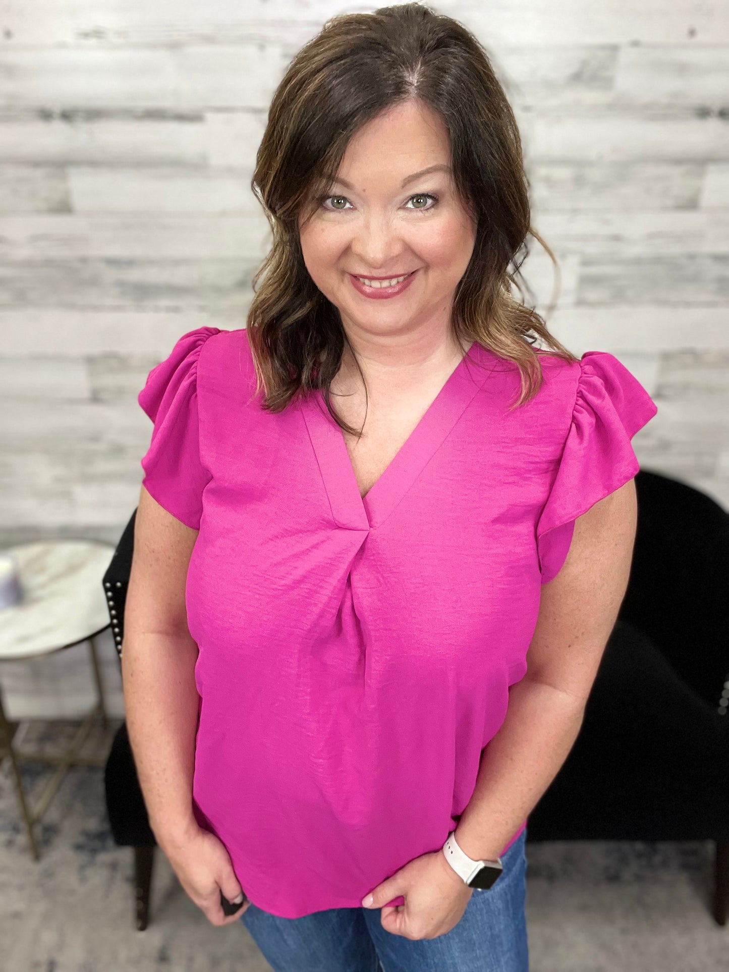 Carnation Kisses Top~FINAL SALE~*SIZE Small Green