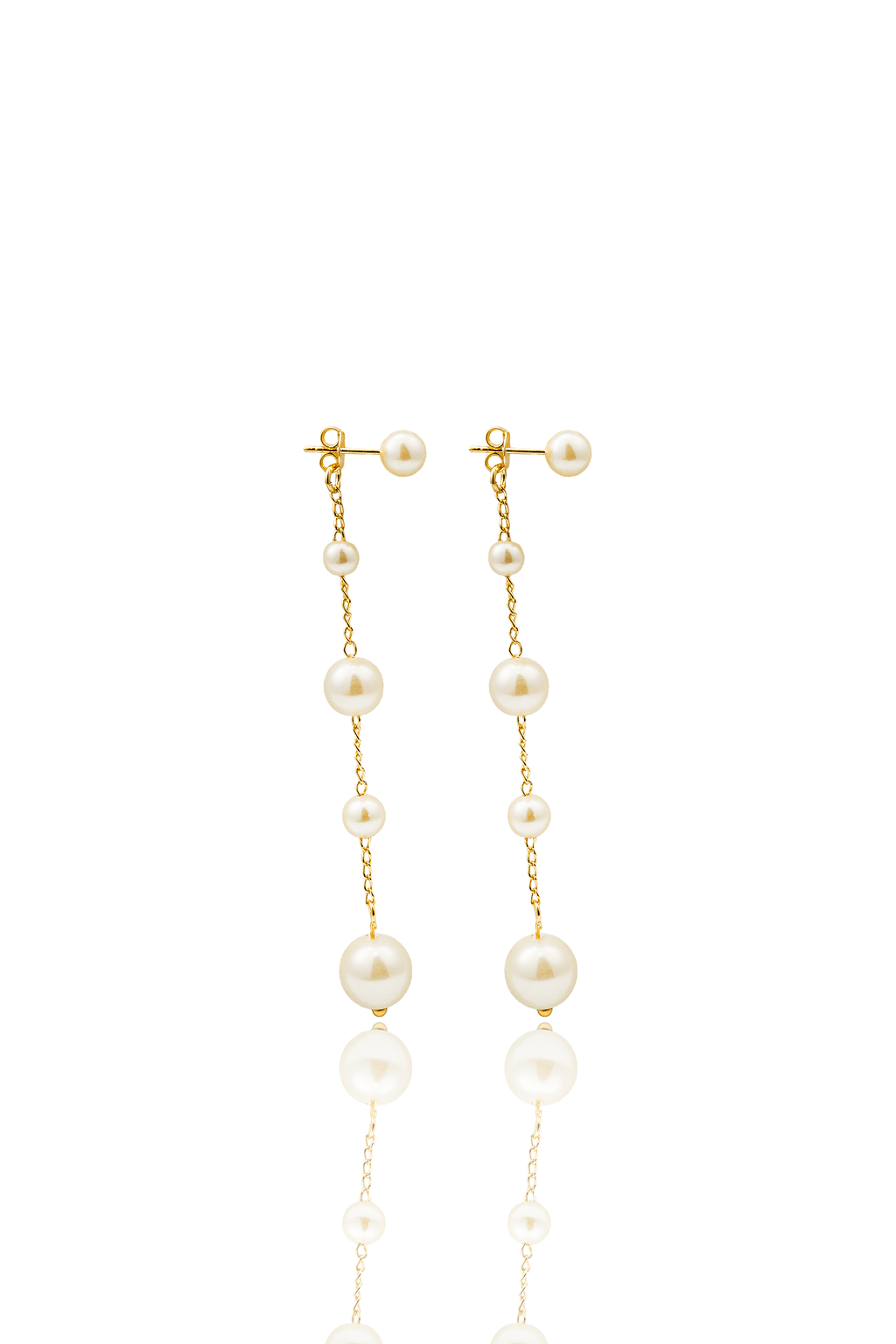 Pearl & Grace Linked Pearl Dangles