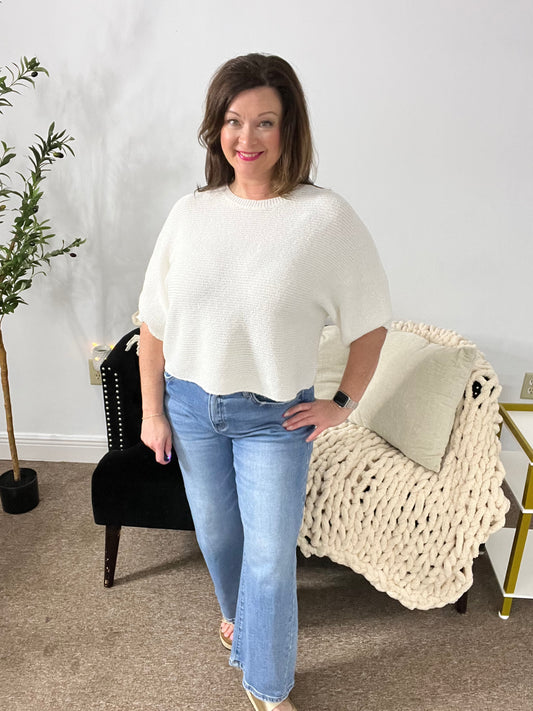The Pearl Drift Knit Top