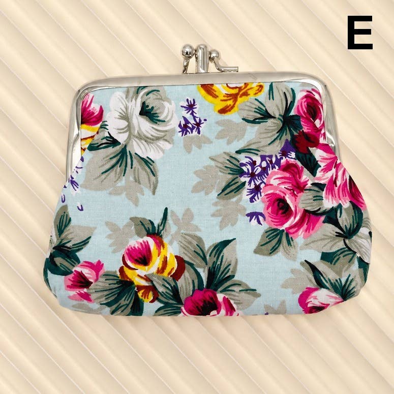 The Vintage Bloom Coin Purse