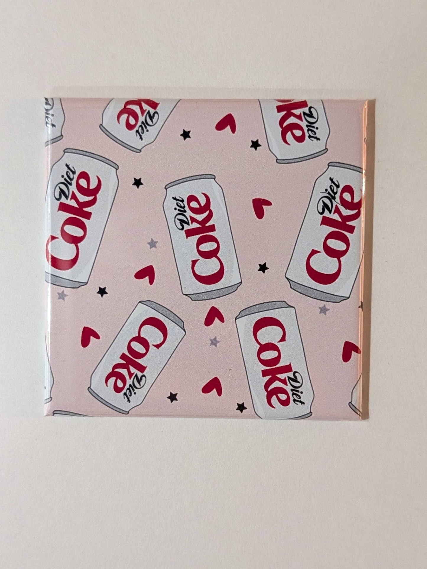 Diet Soda Fridge Locker Magnet