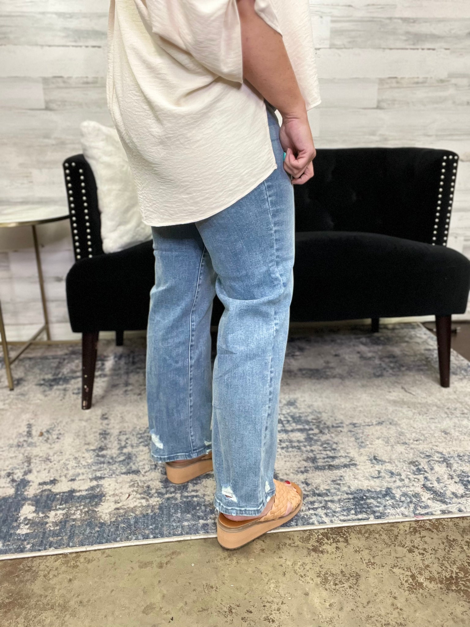 Judy Blue: Carry On Jeans, Medium Wash