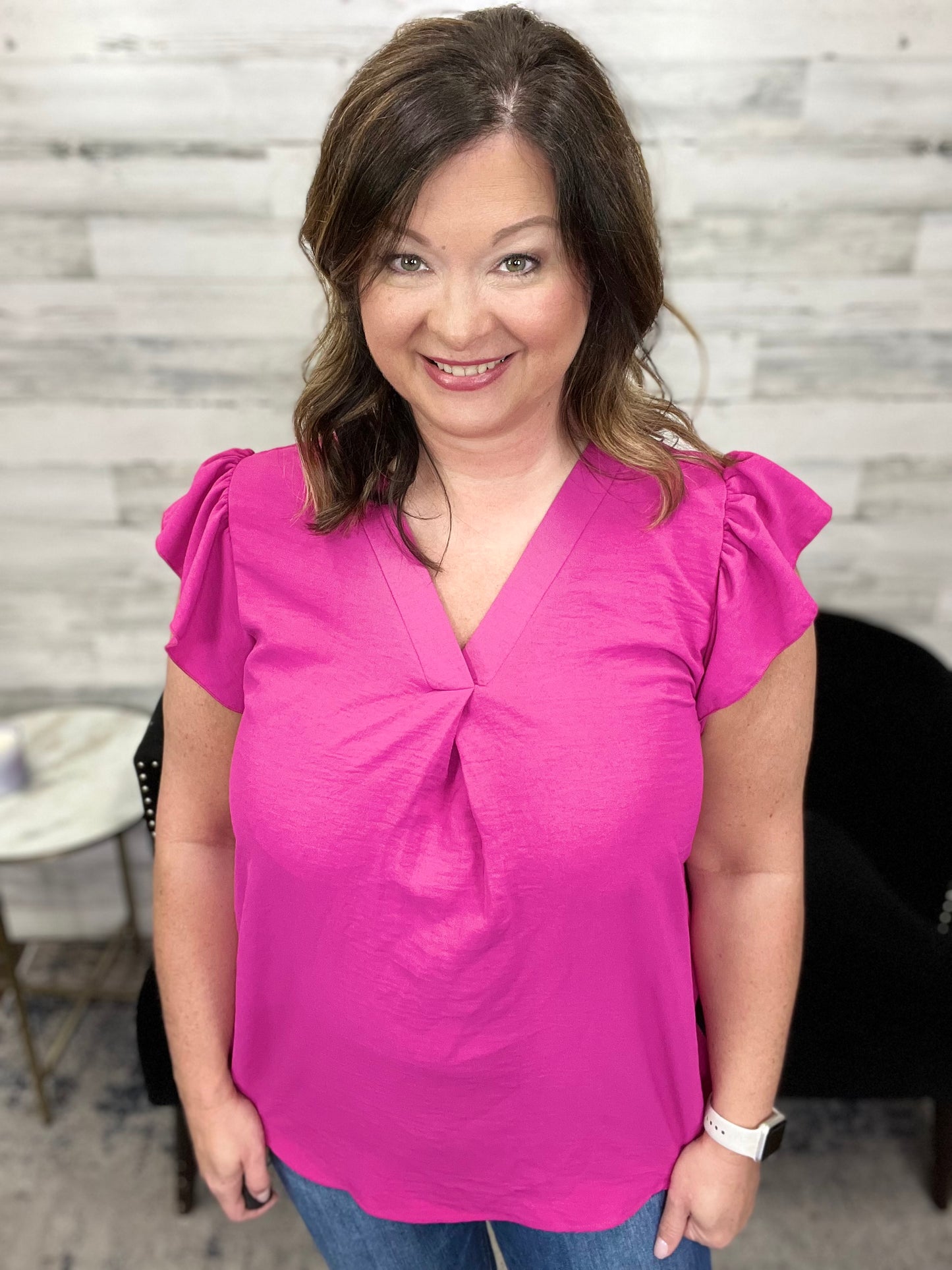 Carnation Kisses Top~FINAL SALE~*SIZE Small Green