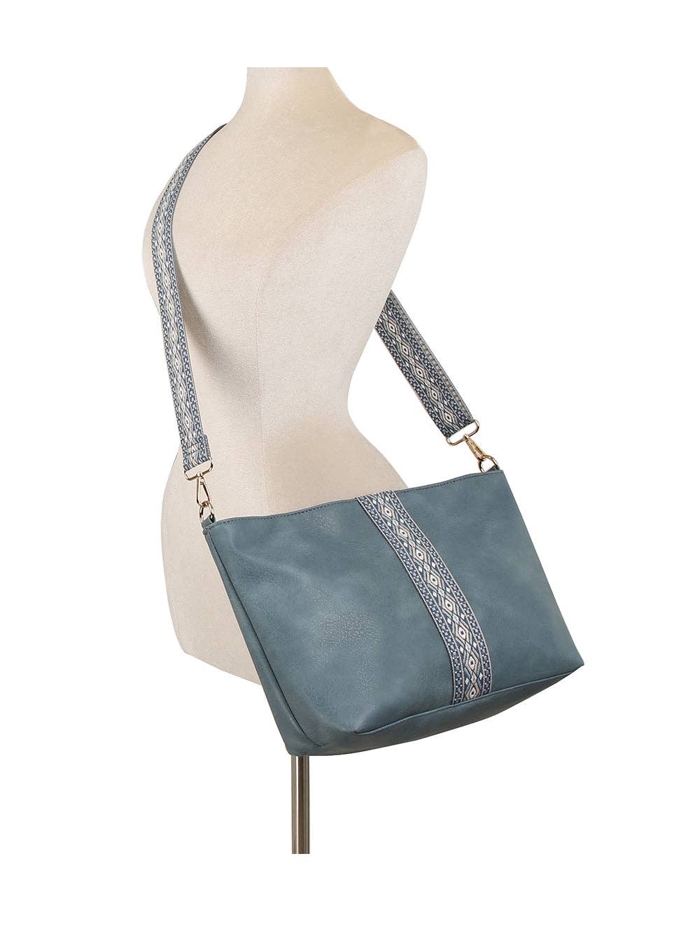Accented large Hobo Handbag