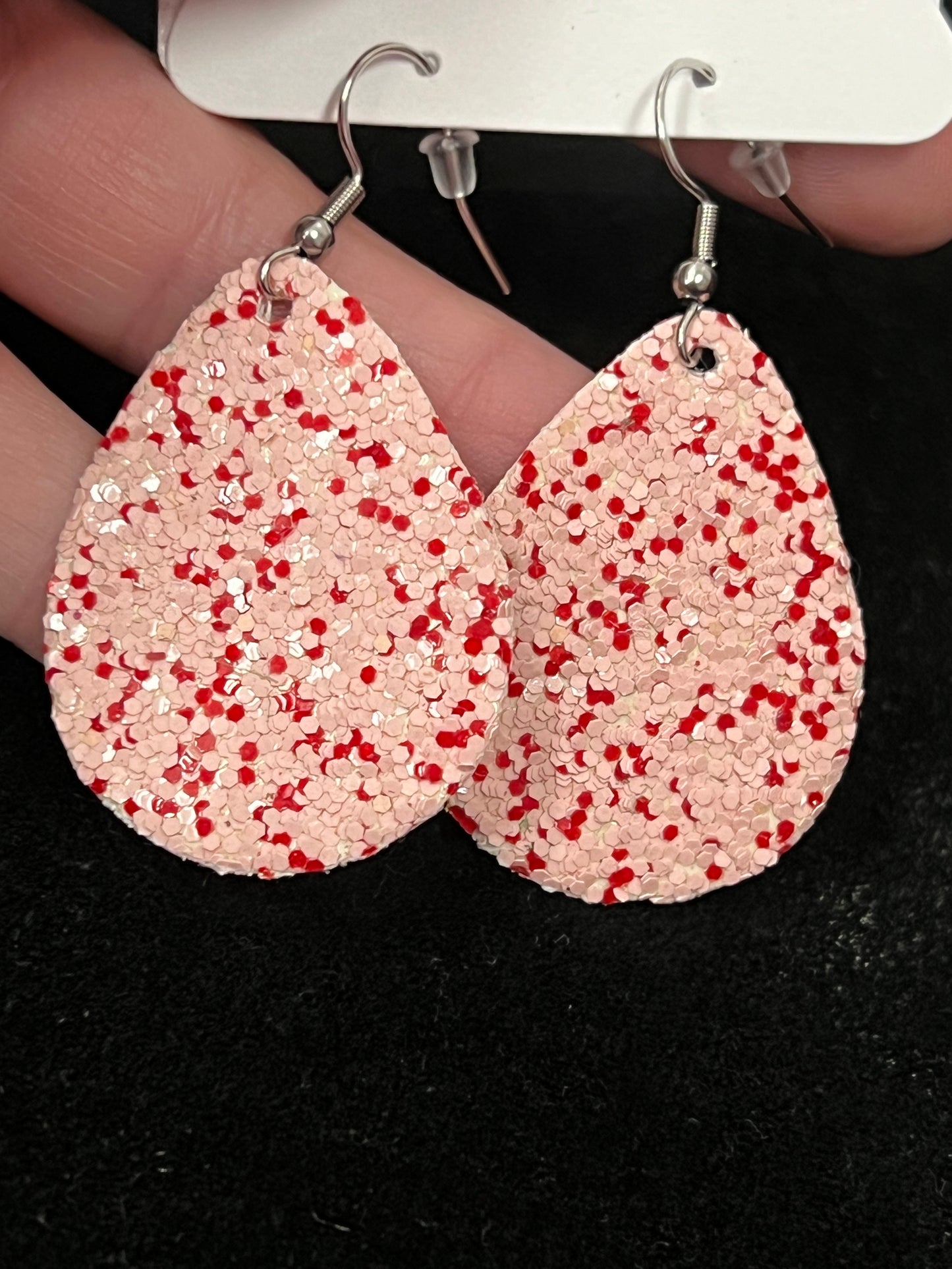 Christmas Glitter Mini Drop Earrings