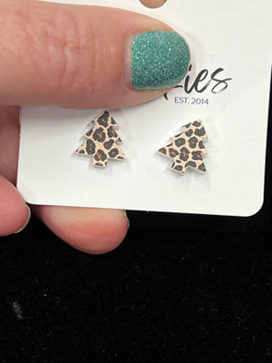 Christmas Tree Stud Earrings