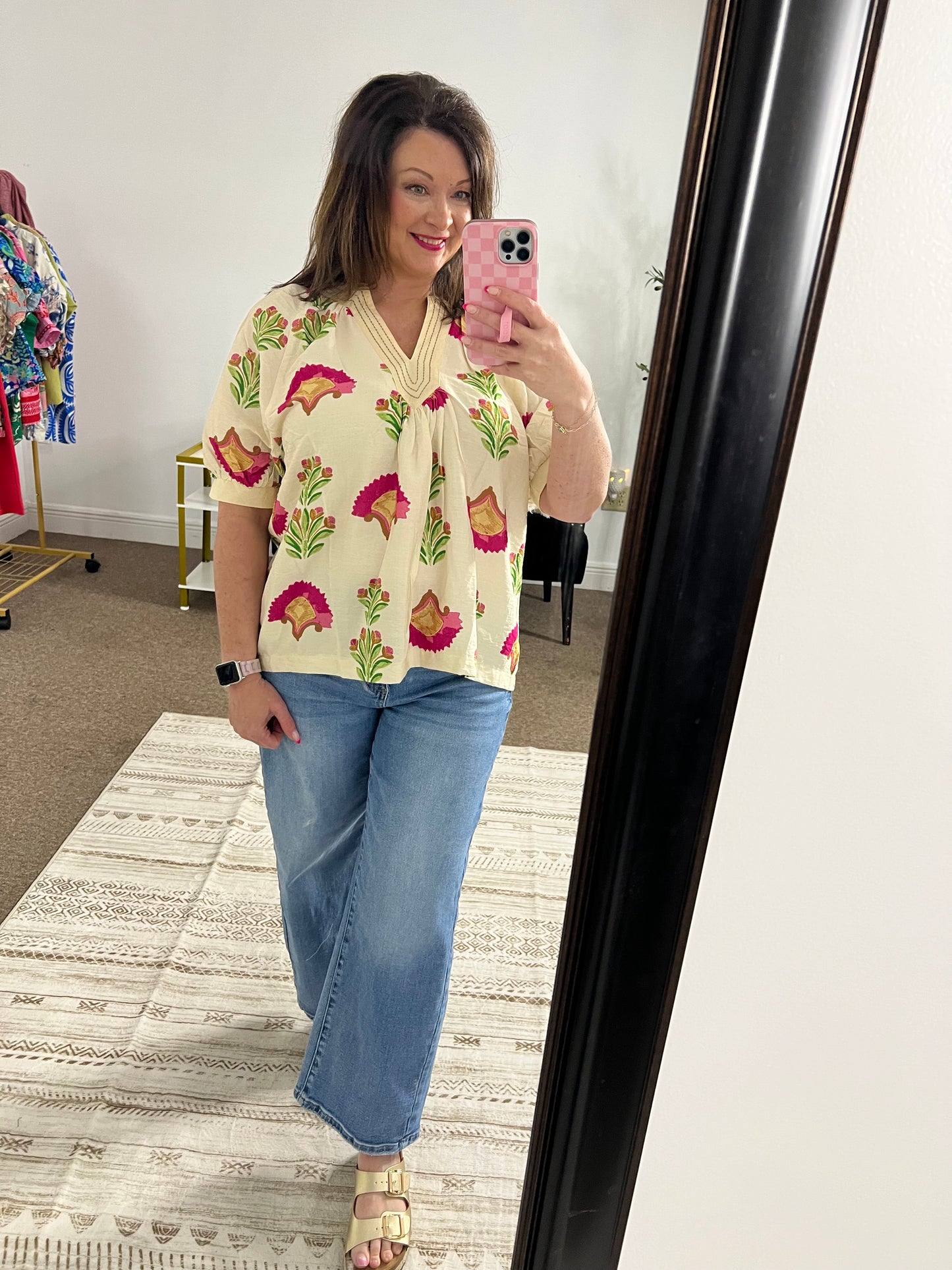 Southern Bloom Top
